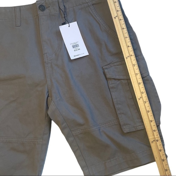 Bluenotes Grey Cotton Cargo Shorts Pockets Classic Men's Size 32 NWT 884 - Picture 5 of 16